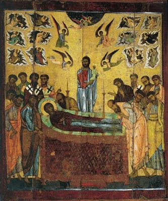 A Dormition of the Theotokos! A Triumphant Iconographic Celebration of Spiritual Ascension