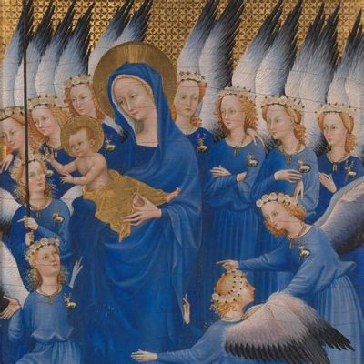 The Wilton Diptych - Uma Obra de Devoção e Mistério em Tons Dourados